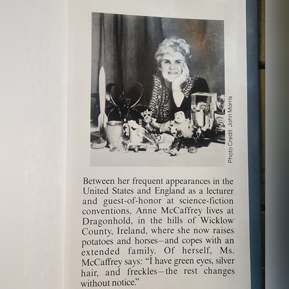 Killashandra by Anne McCaffrey Vintage SciFi Fantasy Hardcover - Picture 4 of 4